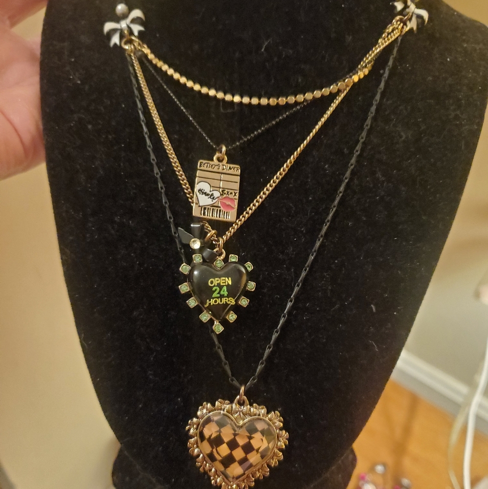 Betsey Johnson Diner Collection Necklace